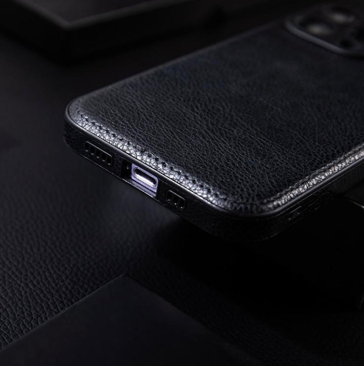 Premium Vintage Leather Case for iPhone 16/15/14 Pro Max | Elegant Slim-Fit Protection
