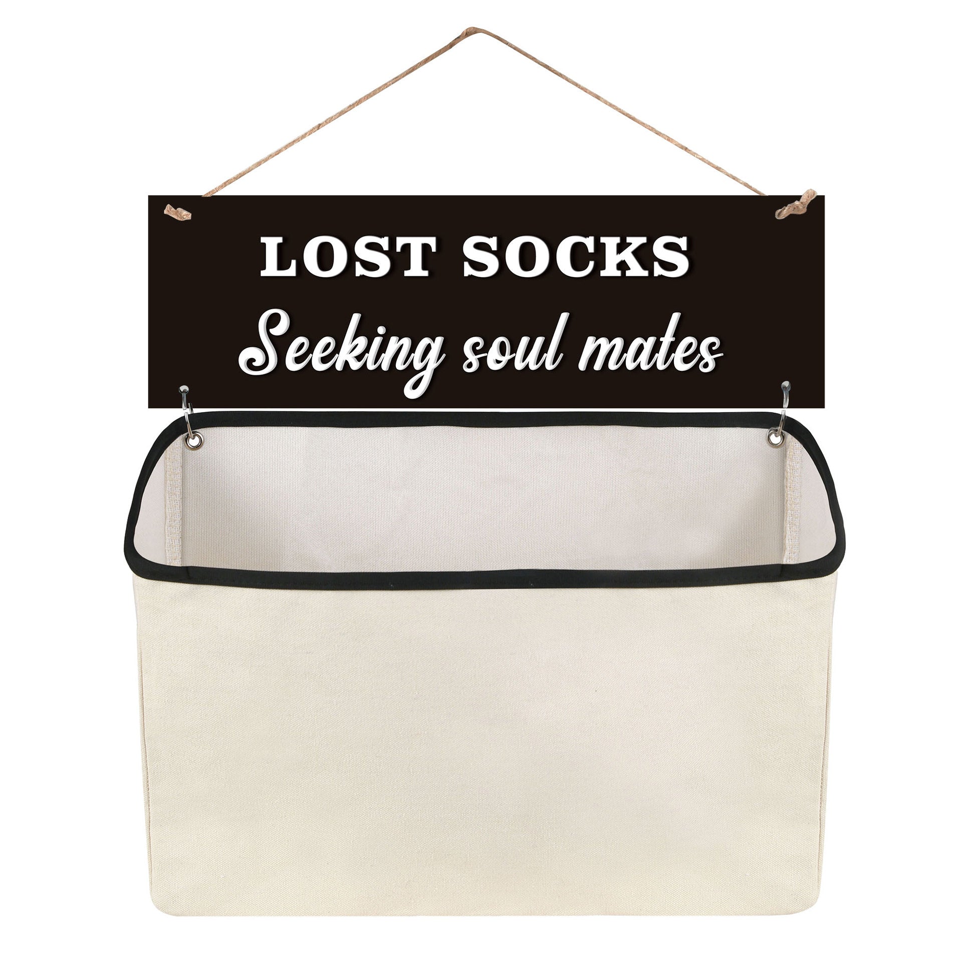 Portable Socks Storage Hanging Bag, Dustproof Separate Organizer