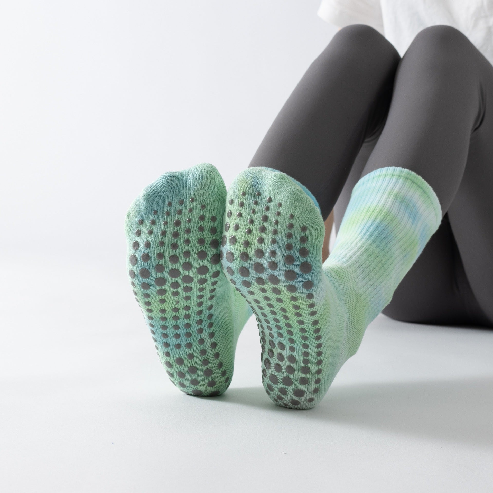 Professional Tie-Dye Yoga Socks | Anti-Slip Pilates & Dance Grip Socks