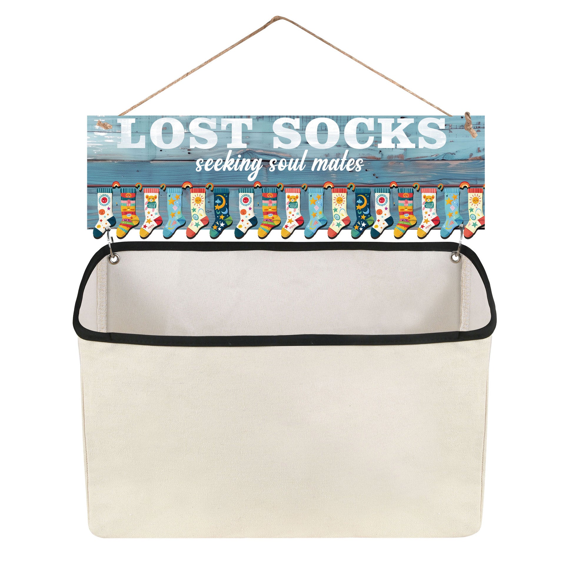 Portable Socks Storage Hanging Bag, Dustproof Separate Organizer
