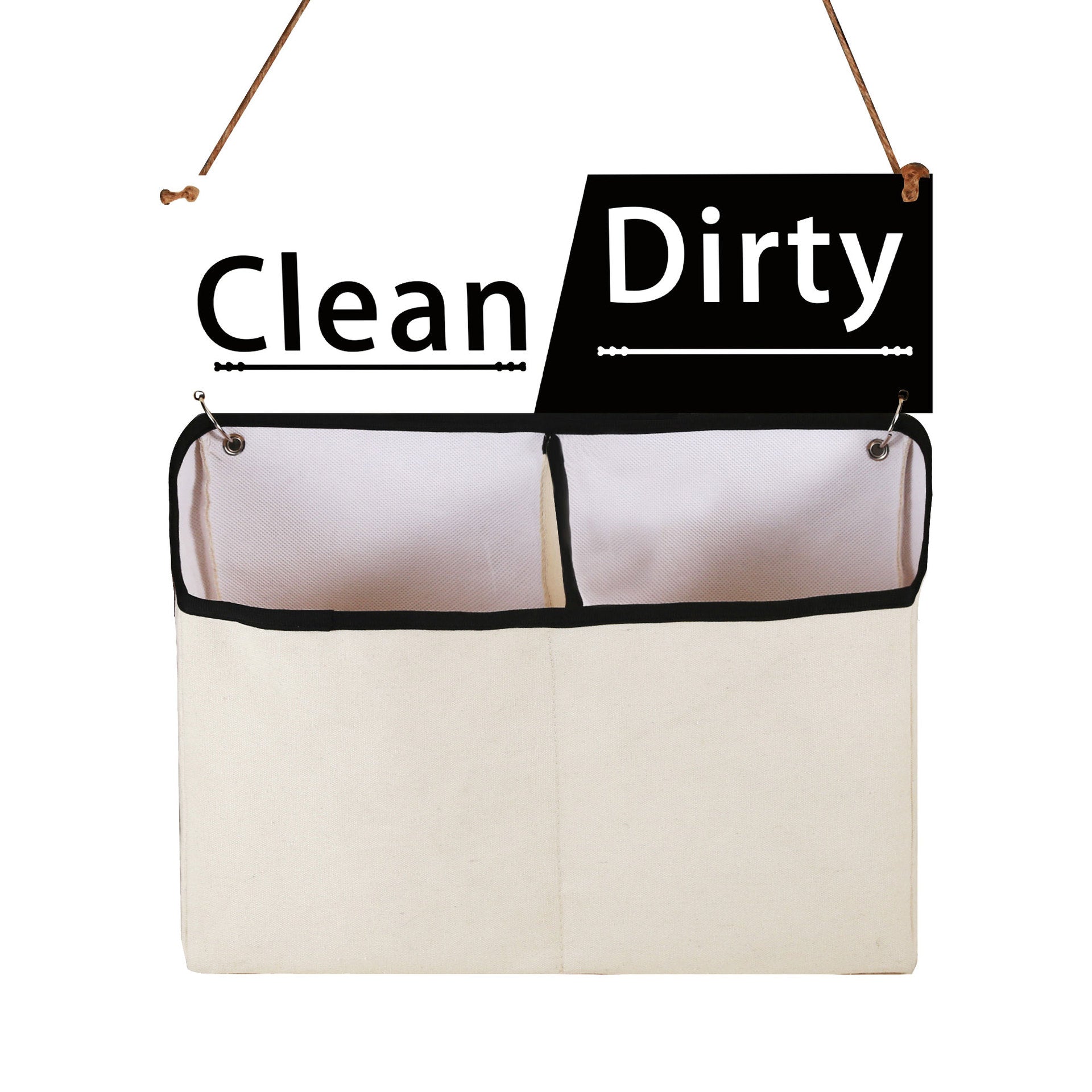 Portable Socks Storage Hanging Bag, Dustproof Separate Organizer