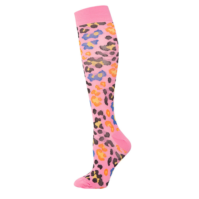 Women's Slim Leg Compression Running Fitness Sports Socks