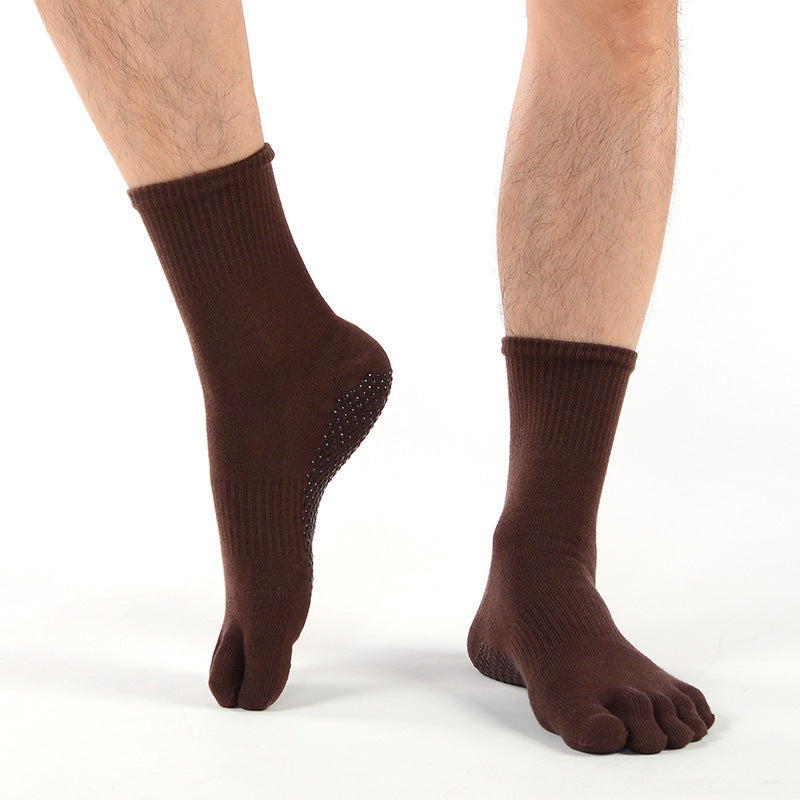 Professional Unisex Five-Finger Yoga Socks | Non-Slip Full-Toe Grip Socks