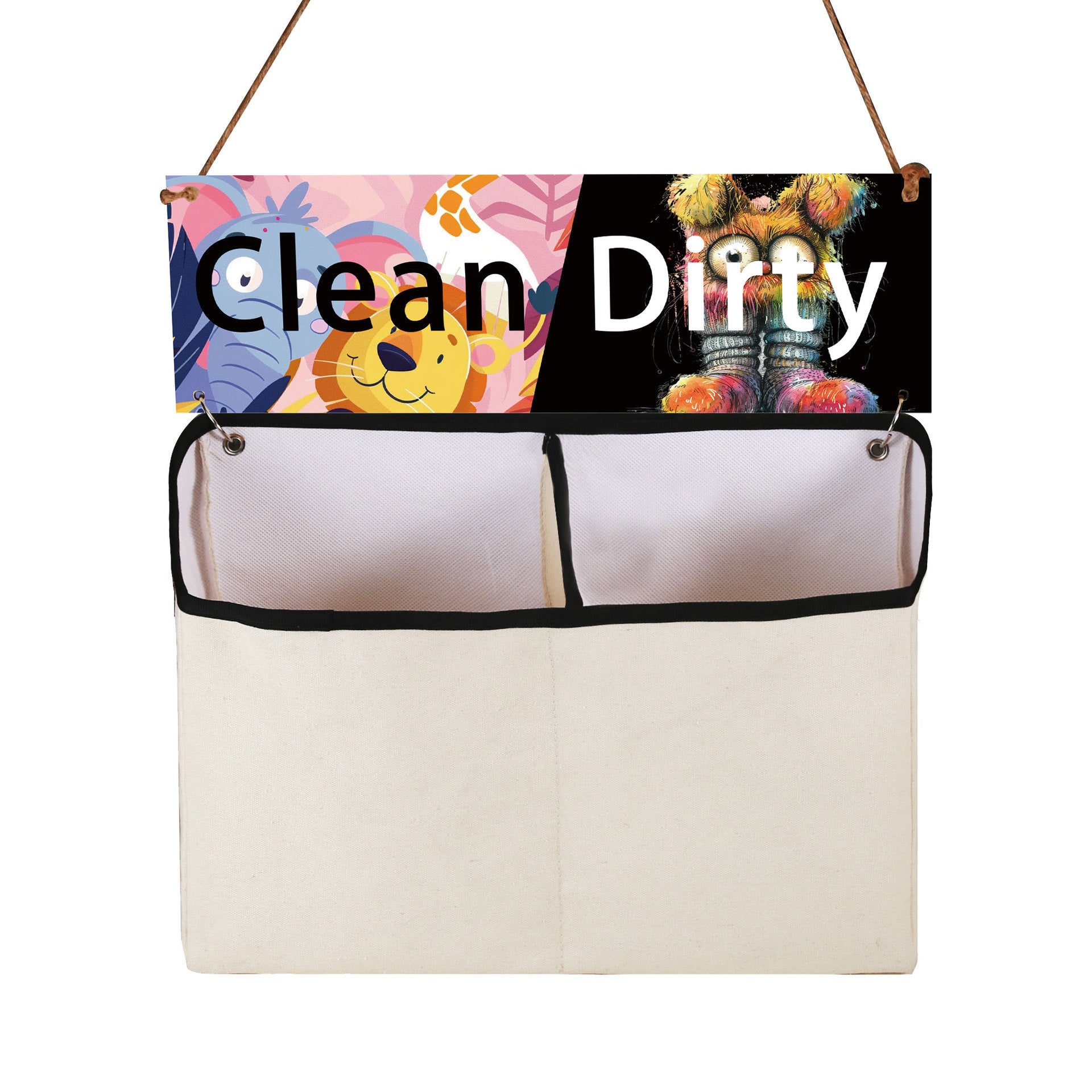 Portable Socks Storage Hanging Bag, Dustproof Separate Organizer
