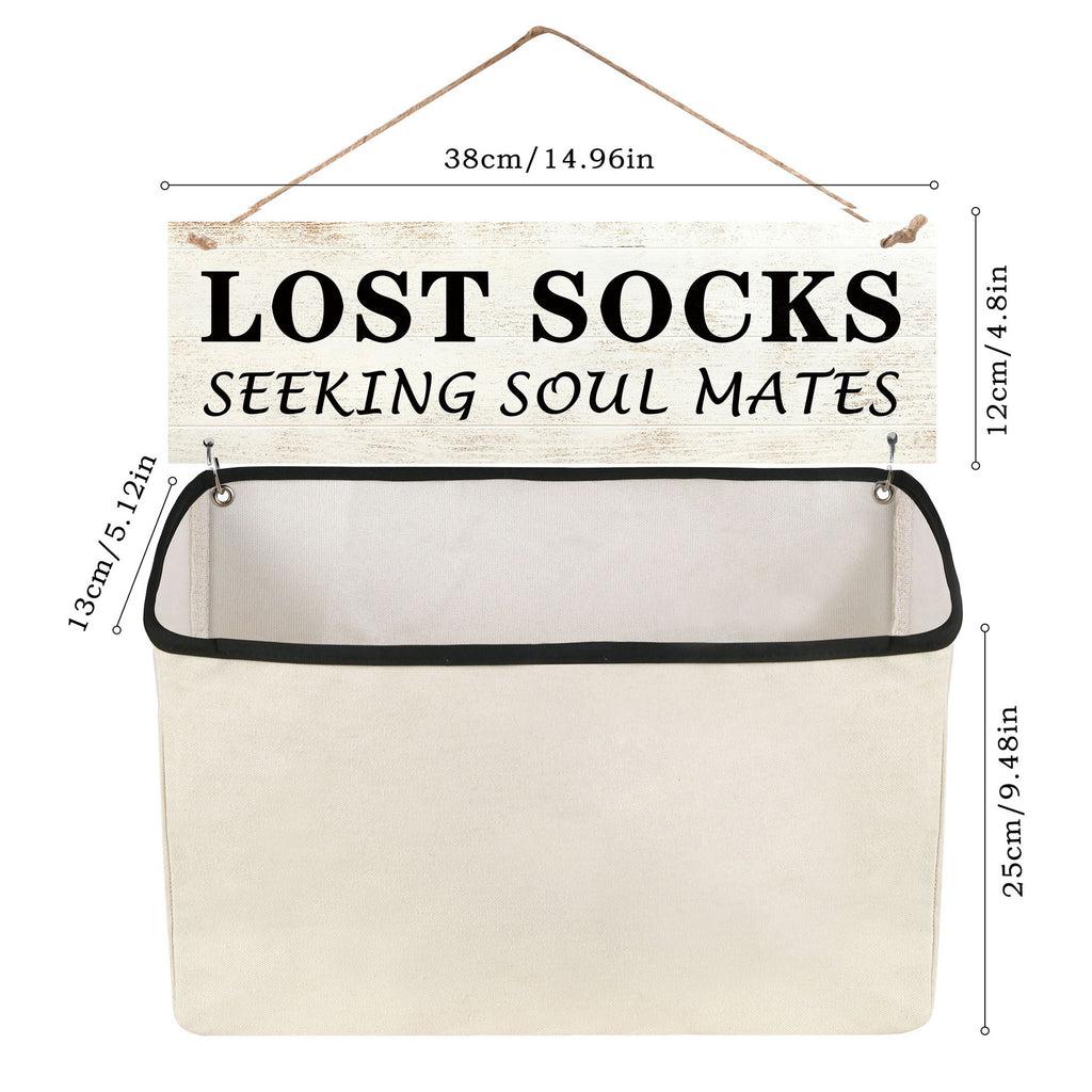 Portable Socks Storage Hanging Bag, Dustproof Separate Organizer