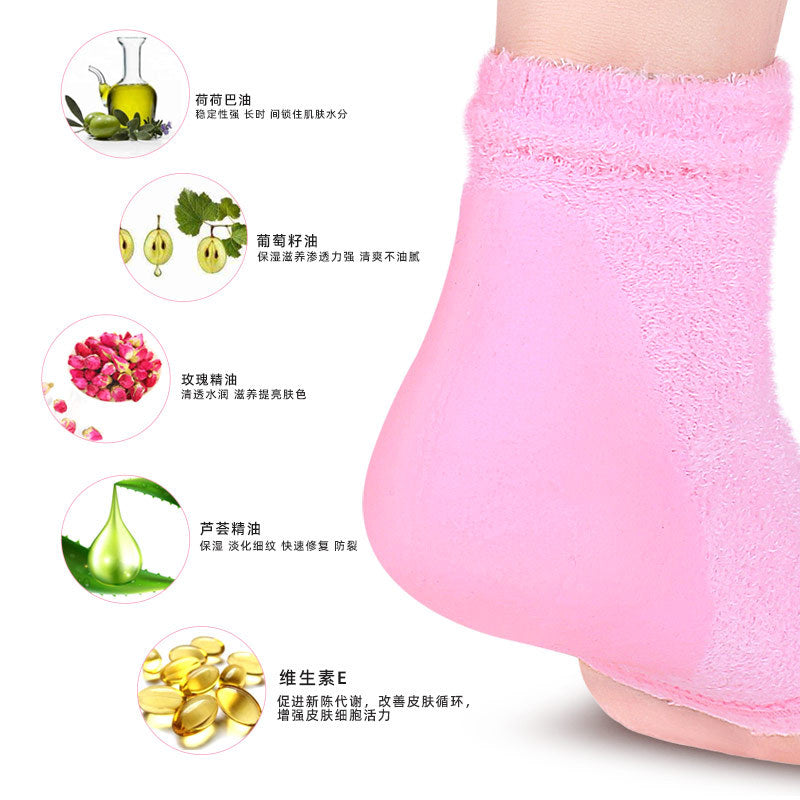 Moisturizing Gel Heel Socks