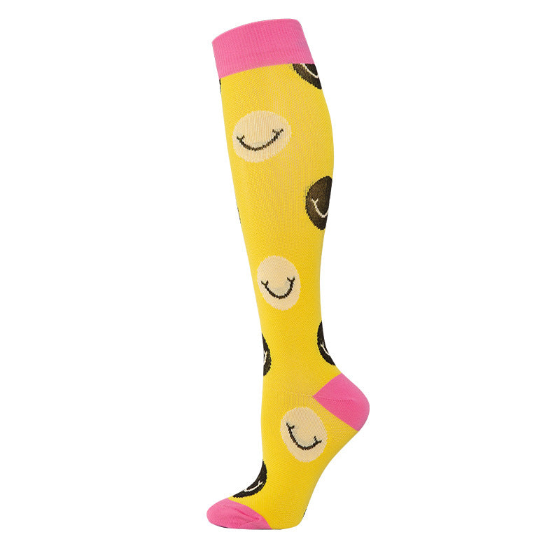 Women's Slim Leg Compression Running Fitness Sports Socks