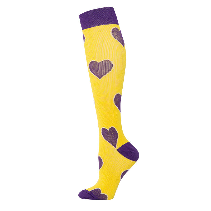 Women's Slim Leg Compression Running Fitness Sports Socks