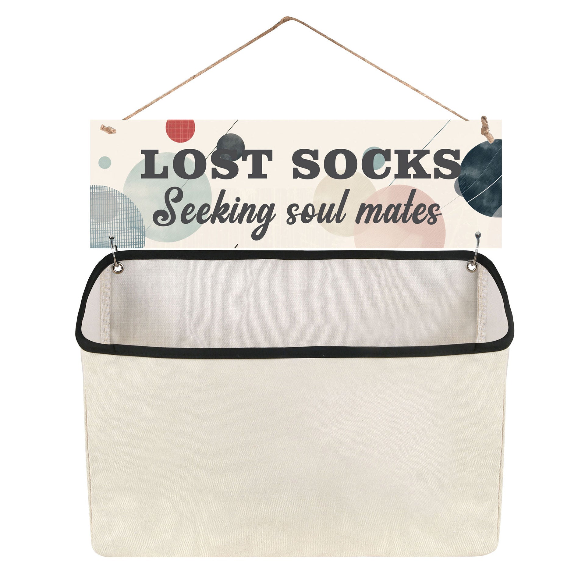 Portable Socks Storage Hanging Bag, Dustproof Separate Organizer