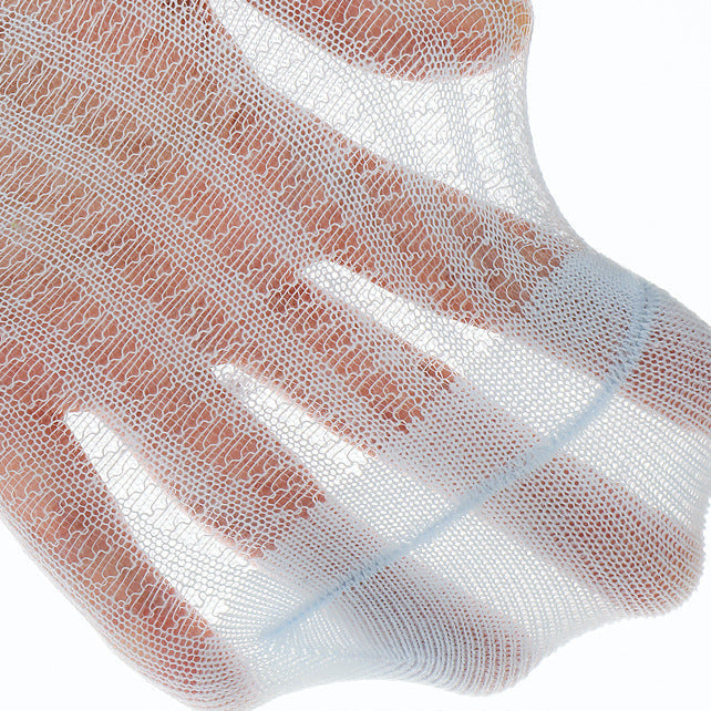 Bow Accent Knee-High Baby Socks for Girls, Ultra-Thin Mesh Cotton Newborn Socks (0-1Y)