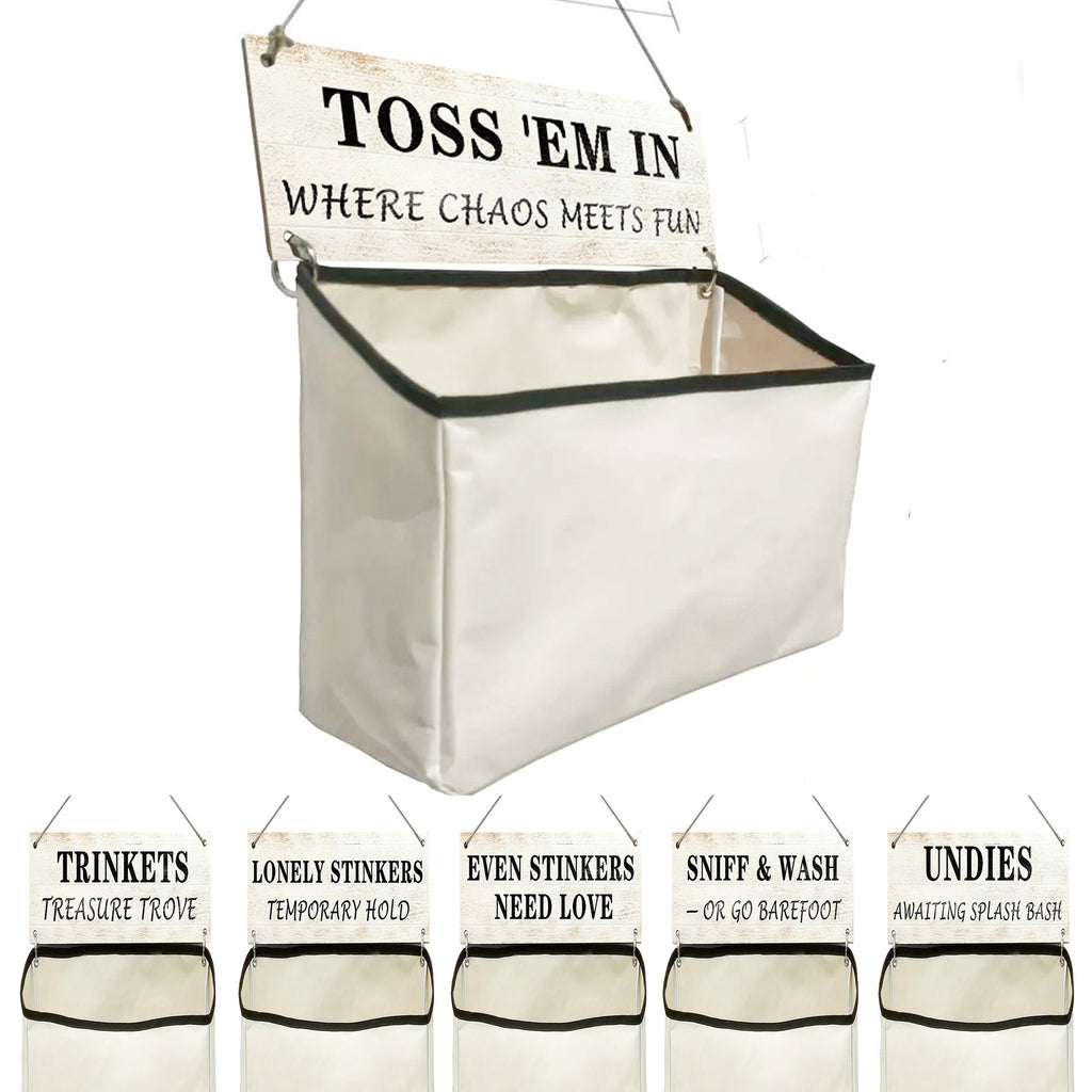 Portable Socks Storage Hanging Bag, Dustproof Separate Organizer