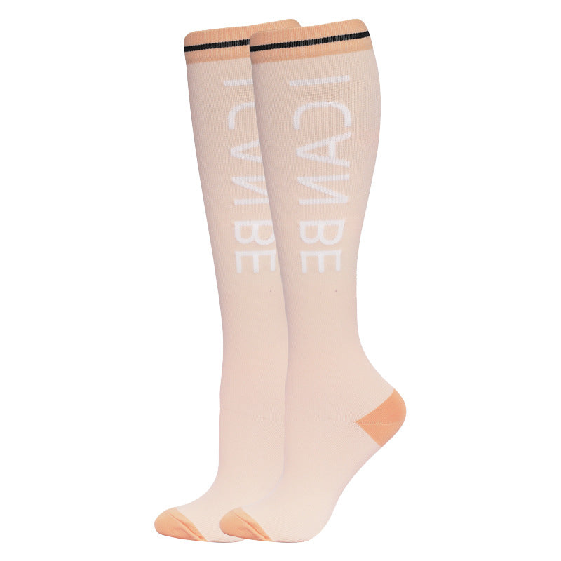 Women's Slim Calf Compression Sports Running Socks