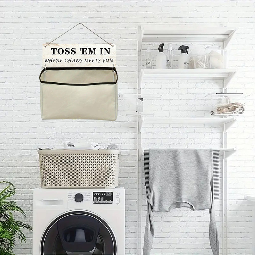 Portable Socks Storage Hanging Bag, Dustproof Separate Organizer