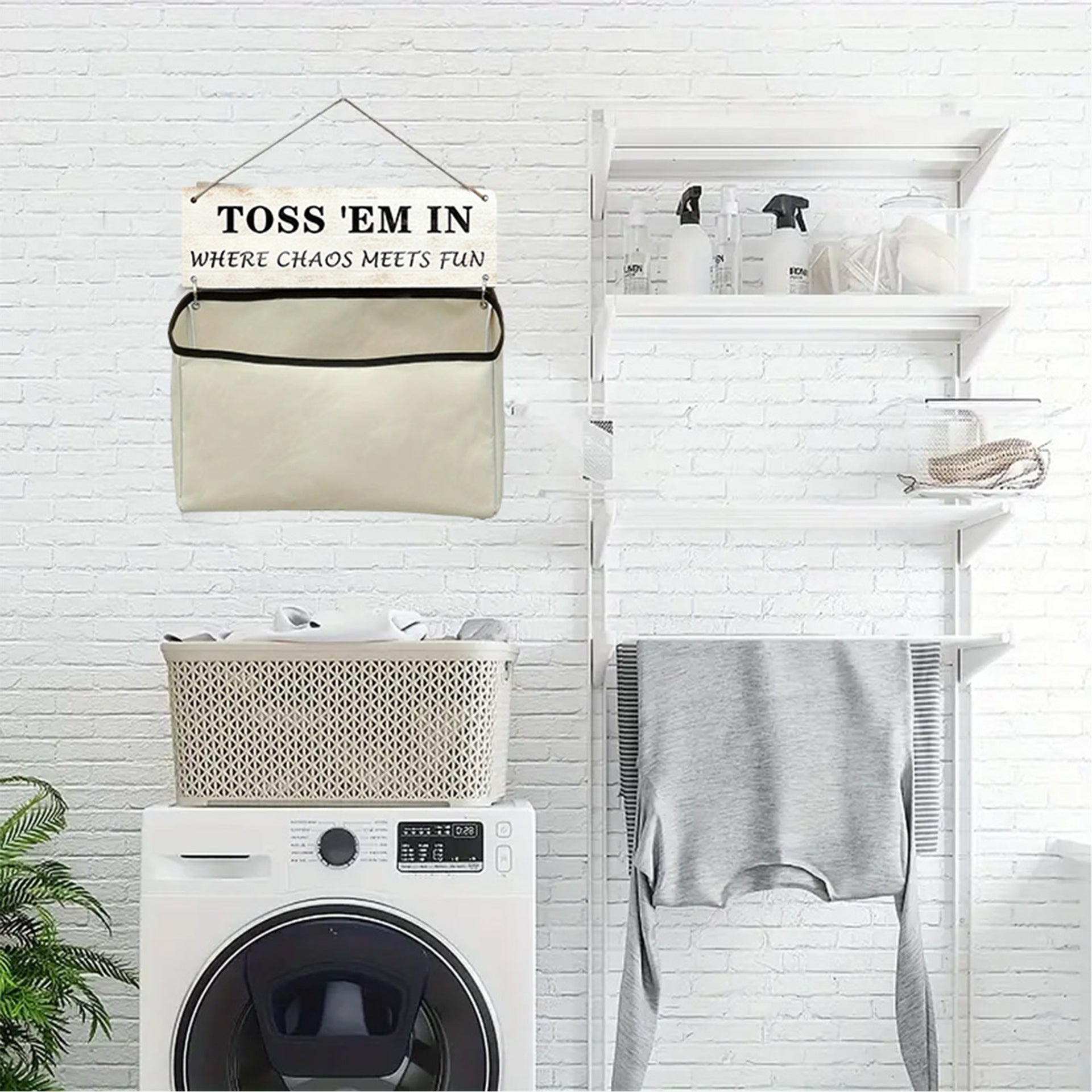 Portable Socks Storage Hanging Bag, Dustproof Separate Organizer