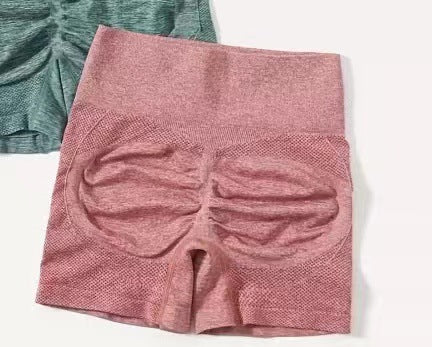 Seamless Tummy Control Peach Lift Workout Shorts for Women