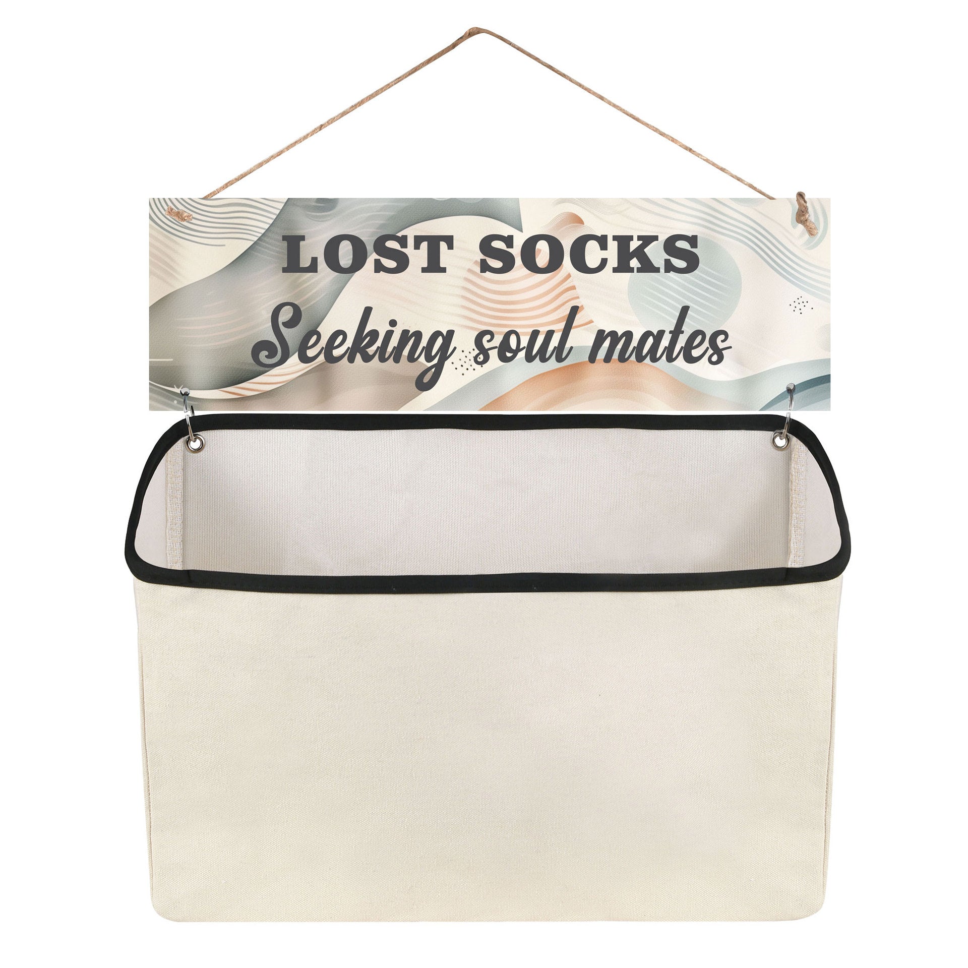Portable Socks Storage Hanging Bag, Dustproof Separate Organizer