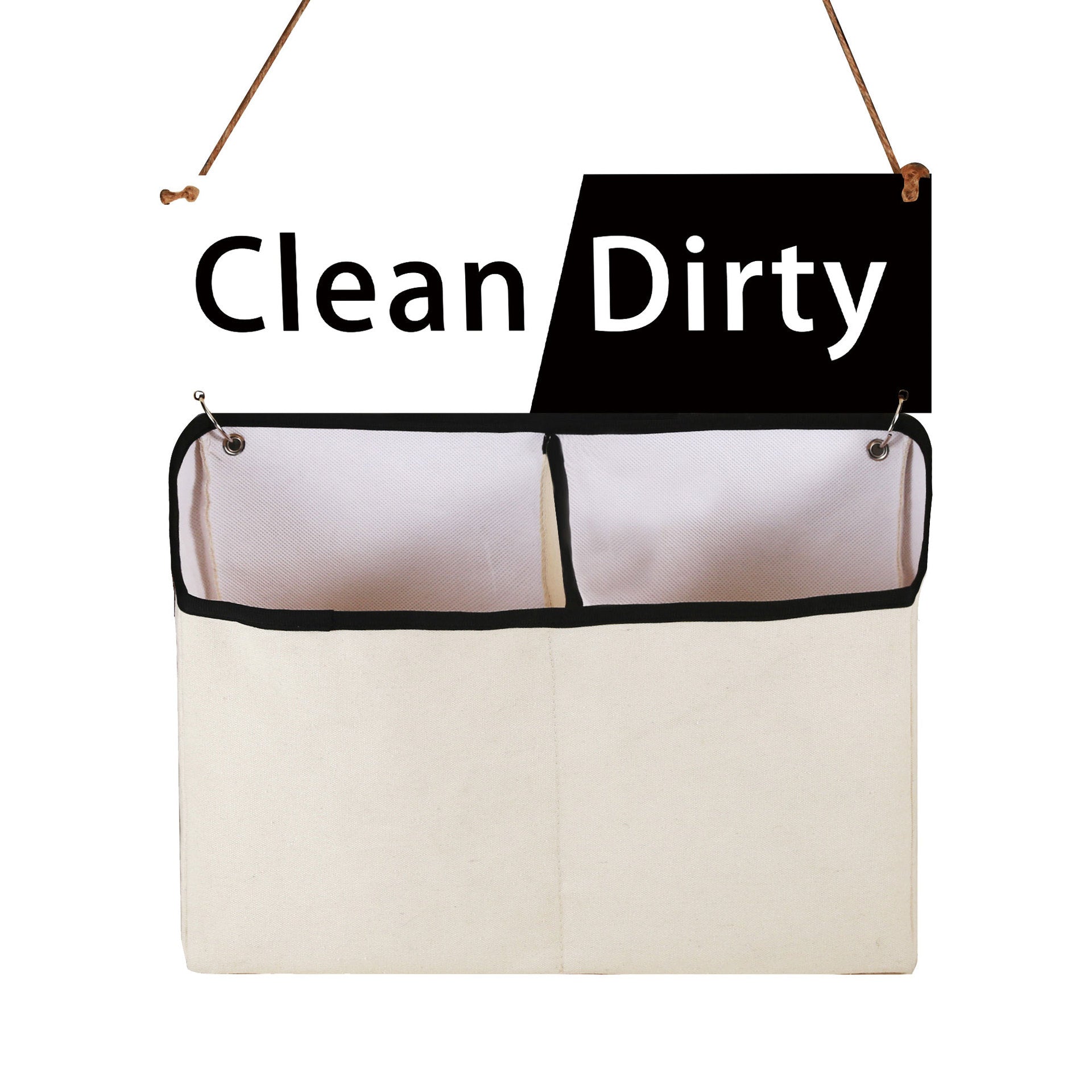 Portable Socks Storage Hanging Bag, Dustproof Separate Organizer