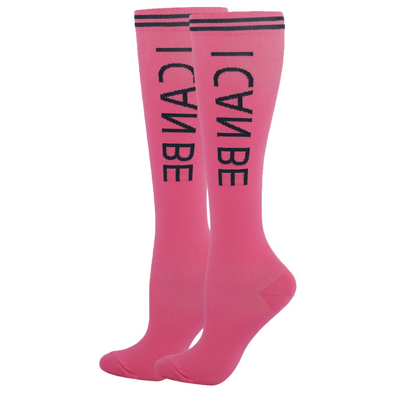 Women's Slim Calf Compression Sports Running Socks