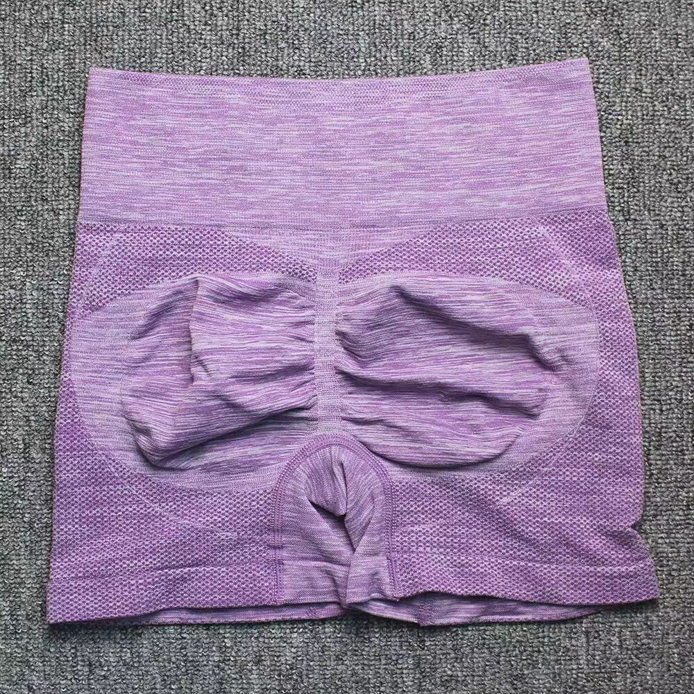 Seamless Tummy Control Peach Lift Workout Shorts for Women
