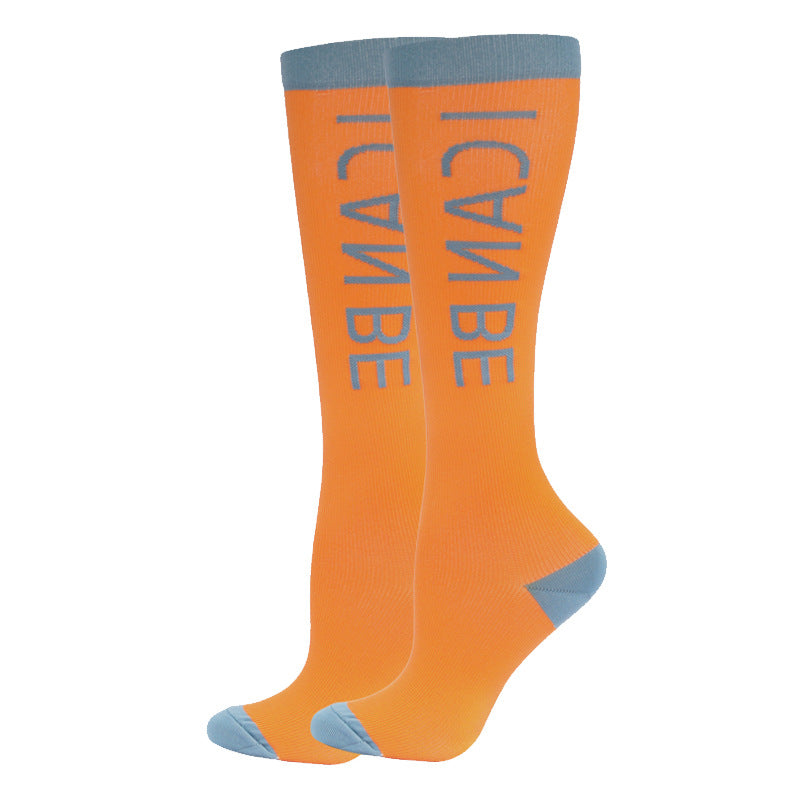 Women's Slim Calf Compression Sports Running Socks