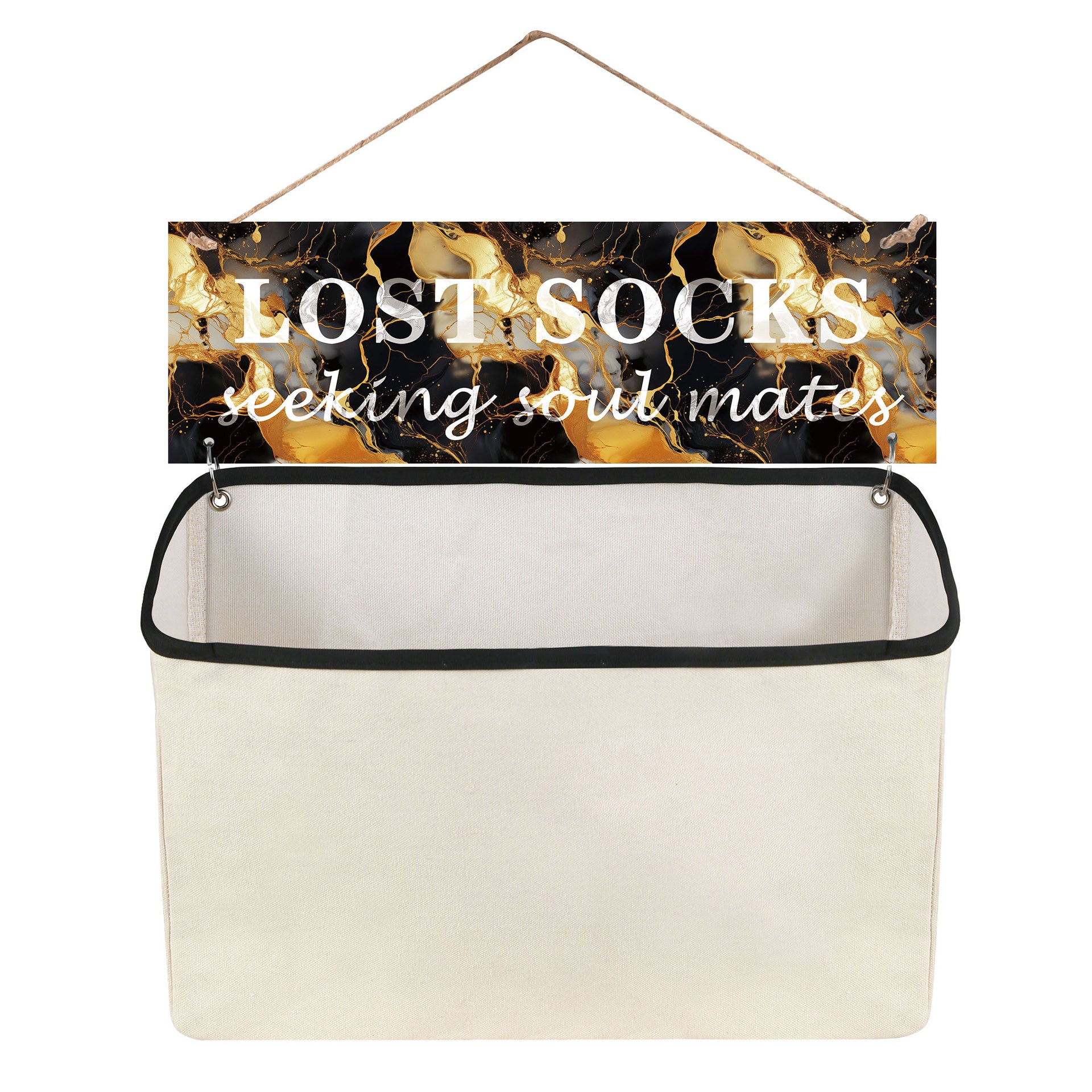 Portable Socks Storage Hanging Bag, Dustproof Separate Organizer