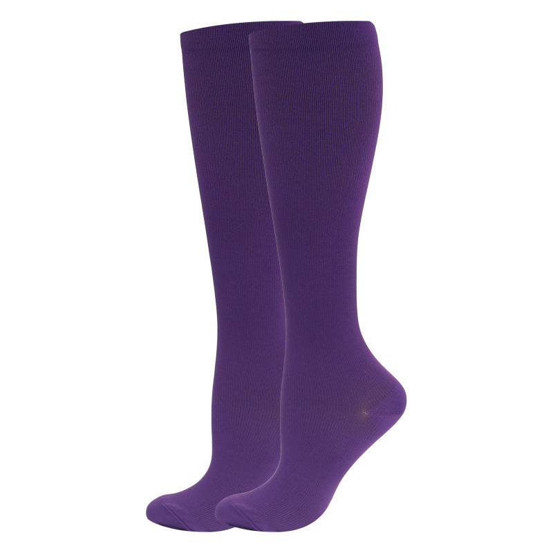 Women's Slim Calf Compression Sports Running Socks