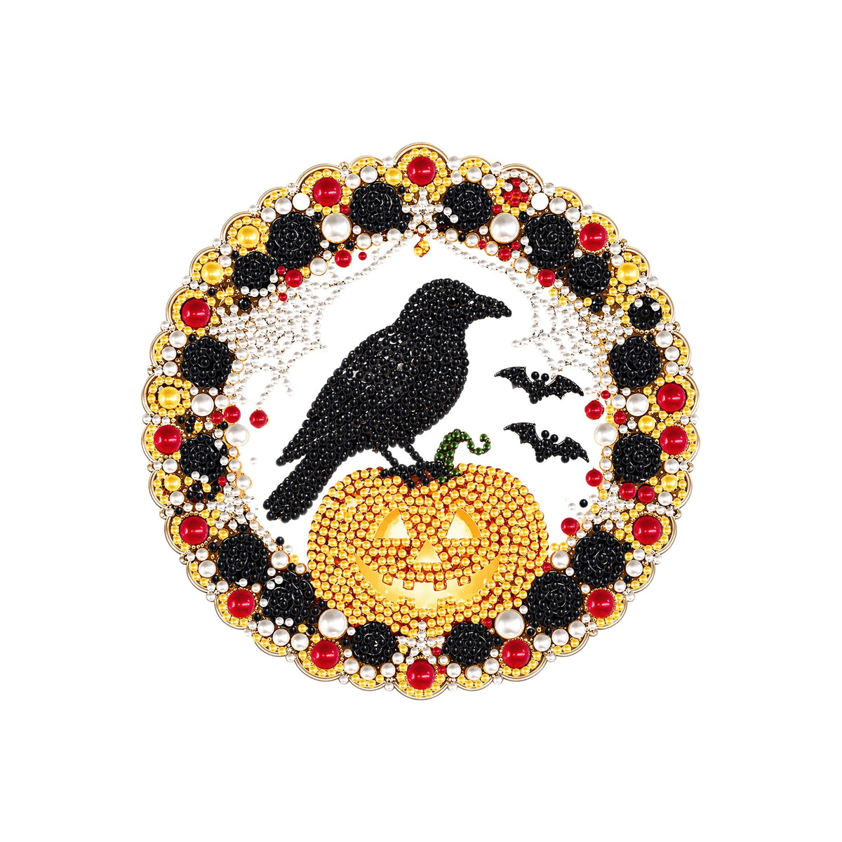 3 pack Halloween Diamond Art Hanging Set DIY Acrylic Diamond Painting Kit 20x20cm