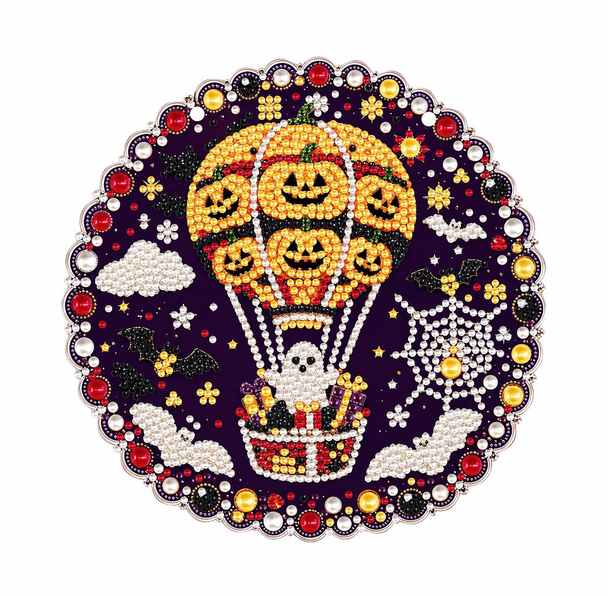 3 pack Halloween Diamond Art Hanging Set DIY Acrylic Diamond Painting Kit 20x20cm