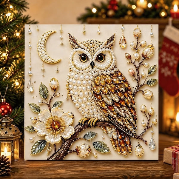 4 Pack Diamond Painting (Owl)