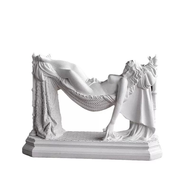 🏛️ Timeless Elegance: Nordic Minimalist Greek Goddess Statues ✨ | White Resin Aesthetic Home Decor & Art Studio Sculpture