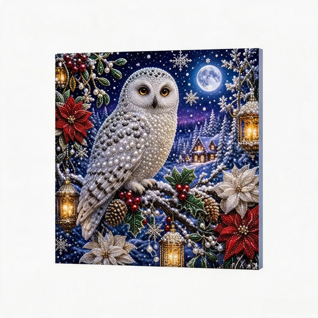 4 Pack Diamond Painting (Owl)